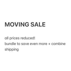 MOVING SALE